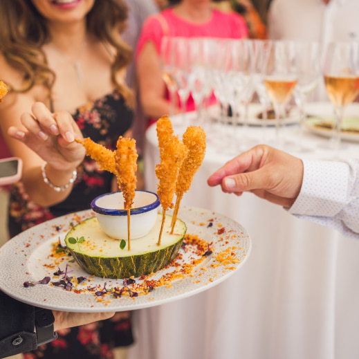 Dish of food in El Almacén Restaurant