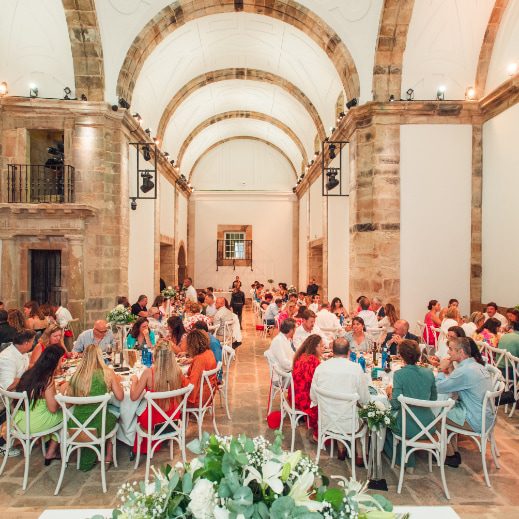 Comedor de Boda en Palacio de los Acevedo